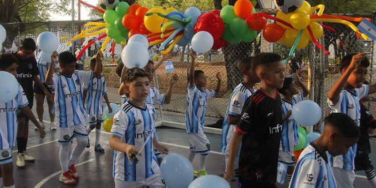 Maracaibo vibró con la inauguración del Mundialito Kids de Fútbol de Salón