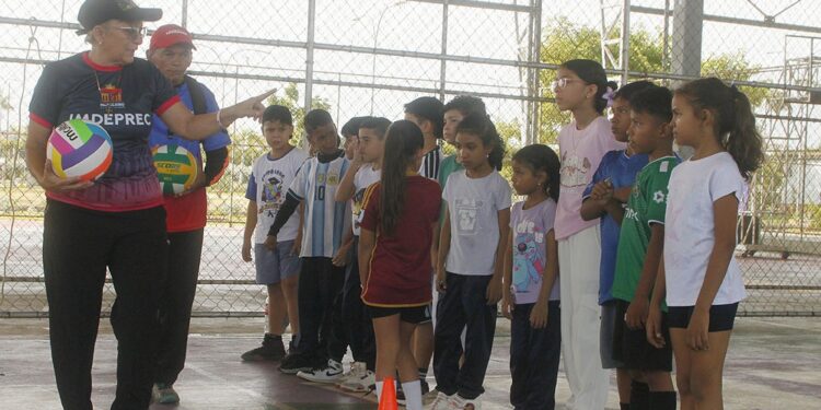 Parque Ana María Campos, Plan Vacacional Deportivo del IMDEPREC continúa dinamizando el talento marabino