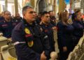 Concejo Municipal acompaña eucaristía por el Día Nacional del Bombero en la Basílica