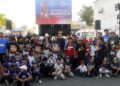Doscientos niños de las escuelas municipales de béisbol se regocijaron al ver la primera estatua de Luis Aparicio