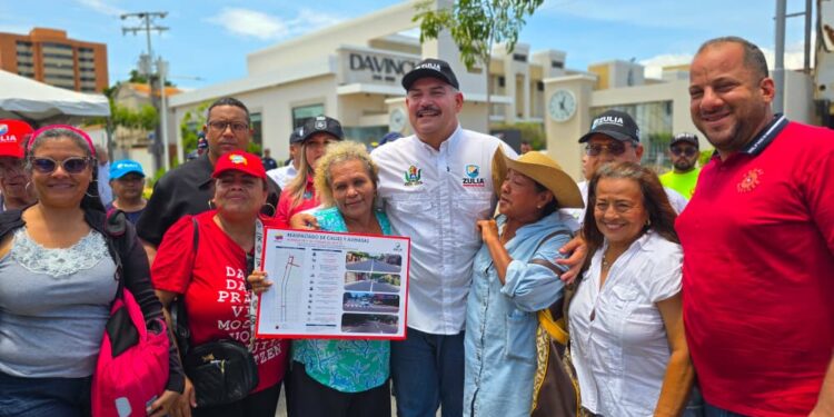Rehabilitan las avenidas 9B, 10 y 11 de Maracaibo como parte del plan de modernización en el Zulia