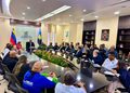El gobernador Luis Caldera se reunió con los representantes de los sectores productivos y comerciales del estado Zulia para impulsar la economía de la región.