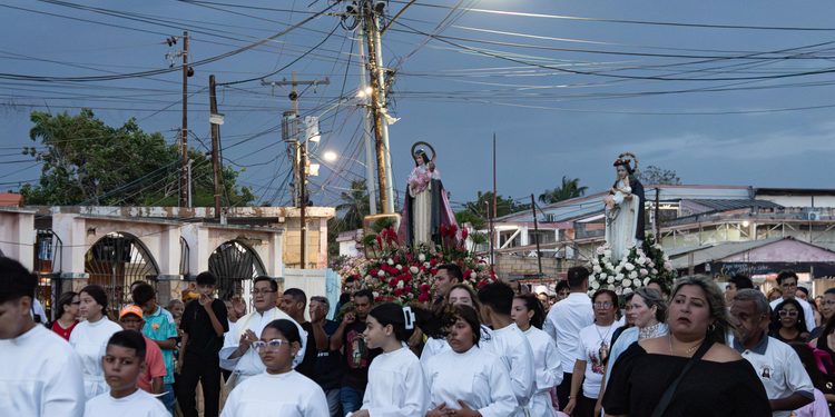 Santa Rosa de Agua celebró sus fiestas patronales con el respaldo de la Alcaldía de Maracaibo