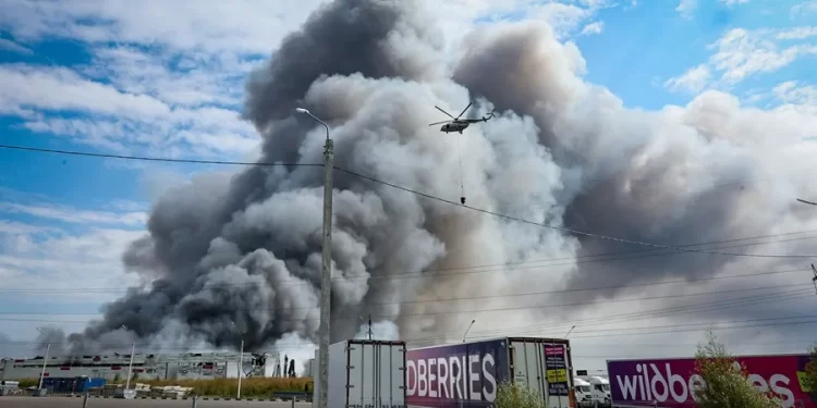 Al menos 7 muertos en un ataque ucraniano masivo con drones contra la región de Moscú y el sur de Rusia
