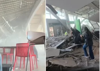 VIDEO | El momento exacto del terremoto en el aeropuerto internacional de Pereira en Colombia