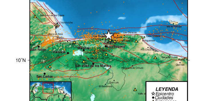 Funvisis reporta nuevo sismo este 30 de agosto