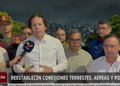 Gobierno nacional avanza en la recuperación del Aeropuerto de Maiquetía y restituye el paso en vías afectadas por el sismo