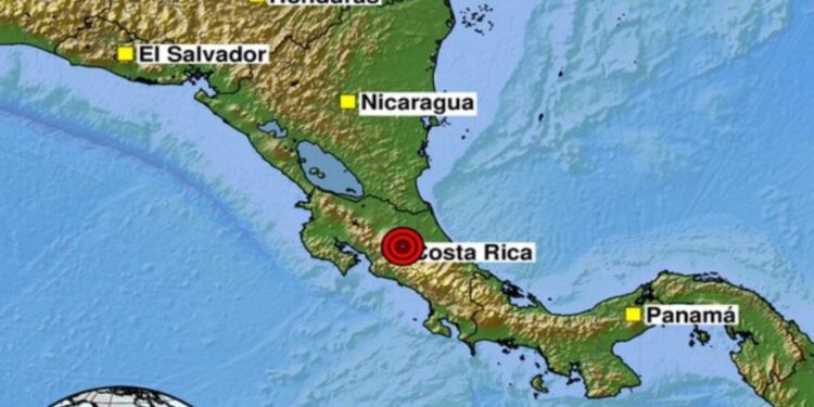 Sismo de magnitud 5.8 sacude a Costa Rica durante la madrugada de este lunes [Video]