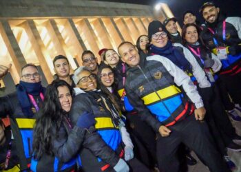 ¡Con el tricolor en alto! Venezuela desfiló en ceremonia inaugural de los Juegos Suramericanos Santa Fe 2026 (+Video)