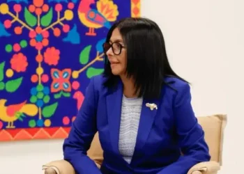 Delcy Rodríguez se reúne con la directora del FMI en Nueva York para consolidar nexos financieros