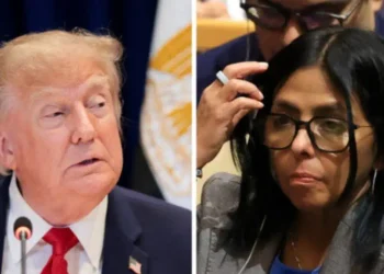 Donald Trump y Delcy Rodríguez se reúnen a puerta cerrada en Nueva York