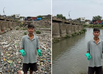 De vertedero a río limpio: un joven indio transforma un río él solo (VIDEO)