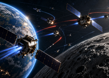 ¡Alerta cósmica! El espacio entre la Tierra y la Luna podría convertirse en campo de batalla