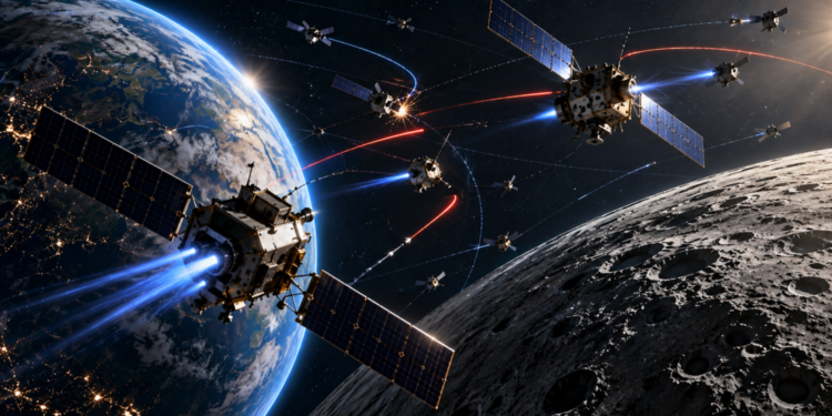 ¡Alerta cósmica! El espacio entre la Tierra y la Luna podría convertirse en campo de batalla