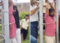 Atan a un técnico a una torre de telecomunicaciones por fallas en la red 5G en la India