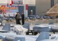 FOTOS: Kim Jong-un inspecciona línea de producción de drones