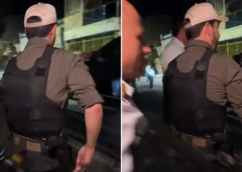 VIDEO: De la Espriella recorre las calles de una ciudad colombiana con una pistola al cinto