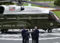 VIDEO: Trump le muestra a Xi el nuevo helipuerto de la Casa Blanca y lo invita a subir