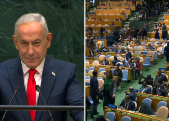 VIDEOS: Delegaciones abandonan la Asamblea de la ONU cuando habla Netanyahu y él reacciona así