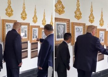 VIDEO de la reacción de Xi cuando Trump le muestra una foto de un ‘autopen’ de Biden