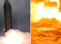 VIDEO: El Starship logra llegar a órbita, pero su regreso acaba en una explosión en el mar