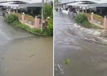 VIDEO: Feroz inundación arrasa un vecindario en cuestión de segundos