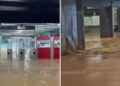 VIDEOS: Agua con barro colapsa el metro de Barcelona en medio de lluvias torrenciales