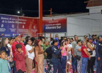 La Alcaldía de Maracaibo logra recuperar del abandono La Cancha Altamira Sur