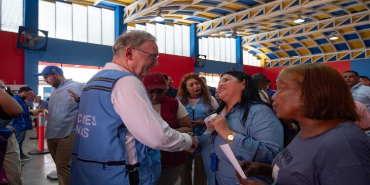 Coordinador Residente de las Naciones Unidas en Venezuela, Álvaro Rodríguez, visitó el Centro de Participación Popular Francisco E. Bustamante