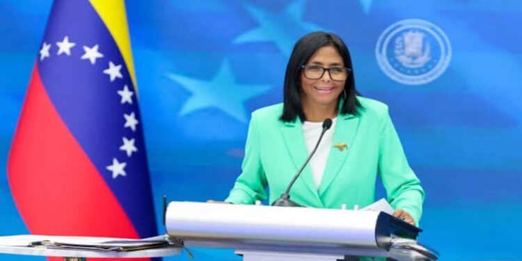 Delcy Rodríguez prevé asistir a la Asamblea General de la ONU la próxima semana