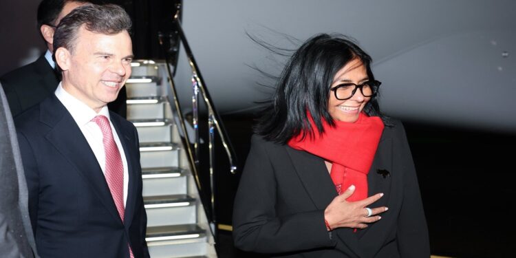 Presidenta Delcy Rodríguez arriba a Nueva York para participar en la Asamblea General de la ONU