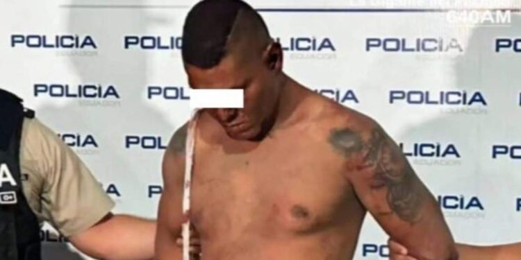 Arrestan a un sujeto venezolano en Ecuador tras presuntamente acabar con la vida de su hija