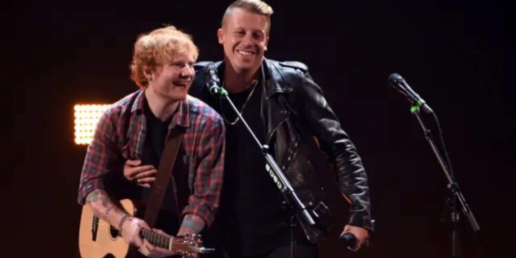 Vetan al rapero Macklemore de la gira de Ed Sheeran tras mostrar su apoyo a Palestina
