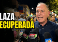 De los escombros se recuperó la icónica Plaza de la Resistencia Indígena