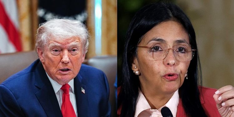 Donald Trump y Delcy Rodríguez sellan un histórico acercamiento en Nueva York