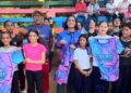 Alcalde Di Martino dota de uniformes a los equipos de Kikimbol de la Escuela Municipal El Vivero y Dynamis