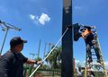 Avanzan los trabajos de rehabilitación tecnológica del paso peatonal de Urbe