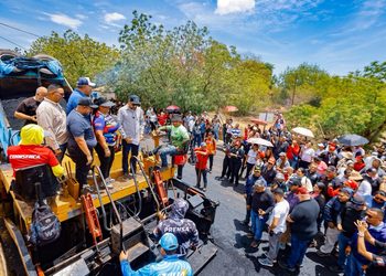 Gobernador Caldera activa Plan de Asfaltado en El Bajo de San Francisco para recuperar 1.9 km de vialidad