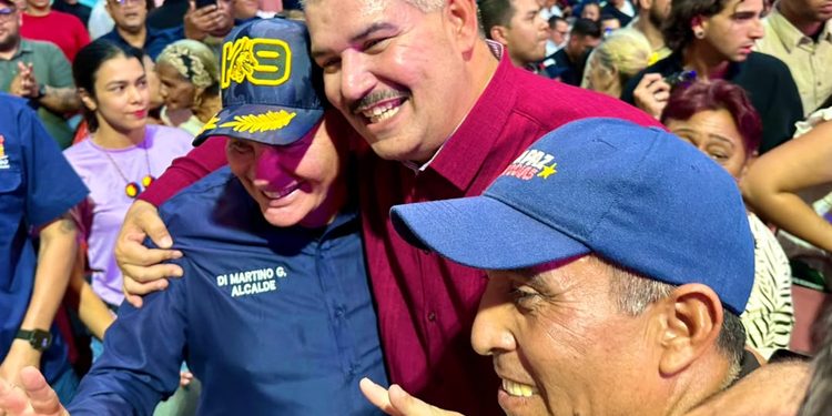 Gobernador Luis Caldera y el pueblo zuliano reafirman su apoyo a la presidenta Delcy Rodríguez