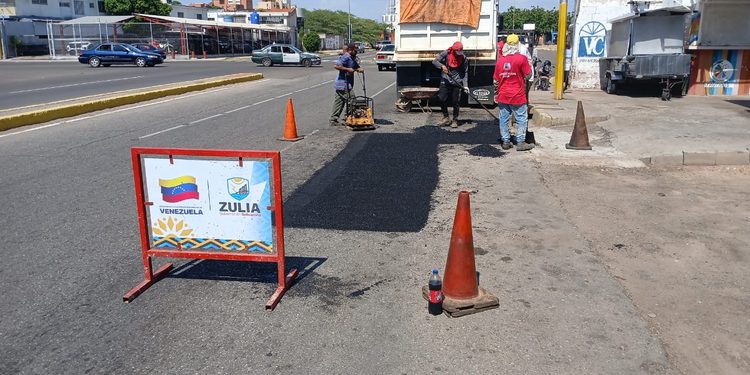 Gobernación fortalece plan de demarcación, señalización y embellecimiento vial en Maracaibo y San Francisco