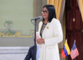 Elecciones en Venezuela: Delcy Rodríguez aclara la fecha durante el encuentro con Chris Wright