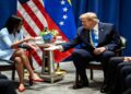 Delcy Rodríguez da detalles de su «histórica reunión» con Trump