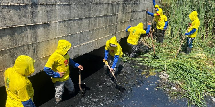 Alcaldía de Maracaibo despliega cuadrillas de “topos” para sanear puentes de Cañada en Puntica de Piedra