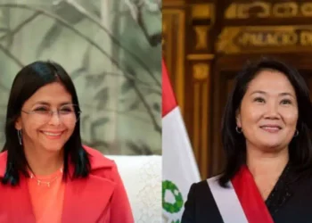 Delcy Rodríguez sostiene conversación telefónica con Keiko Fujimori
