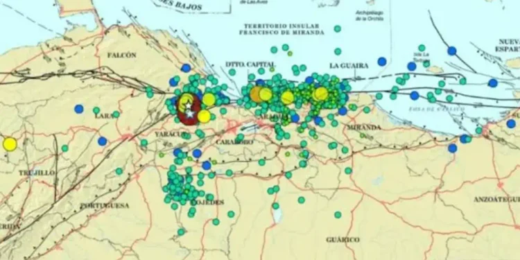 ¿Dónde tembló más en Venezuela?: Funvisis reporta 90 sismos en los últimos siete días
