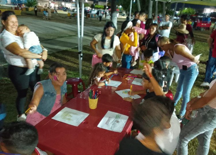 Con asistencia masiva se llevó a cabo la Convivencia Familiar en el Boulevard Costanero de Cabimas