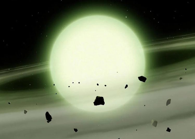 Una estrella con un «verde fantasmal»: el hallazgo que sorprende a los astrónomos