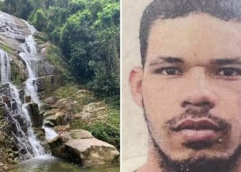 Advierte que caer de una cascada sería fatal y minutos después muere al resbalar
