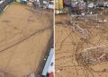 VIDEO: Campo de fútbol queda sepultado bajo el lodo tras devastadora inundación en Turquía