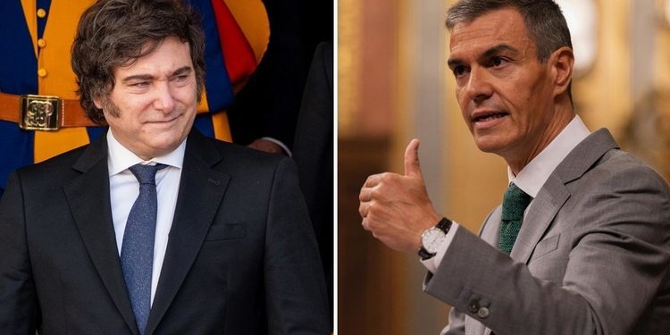 «Zurdo y a mucha honra»: La contundente respuesta de Pedro Sánchez a los insultos de Milei